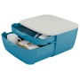 Leitz 53570061 vassoio da scrivania Polistirene (PS) Blu, Bianco (53570061)