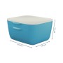Leitz 53570061 vassoio da scrivania Polistirene (PS) Blu, Bianco (53570061)