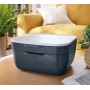 Leitz 53570089 vassoio da scrivania Polistirene (PS) Nero, Bianco (53570089)