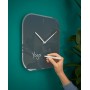Leitz 90170089 orologio da parete Orologio da parete in quarzo Quadrato Nero (90170089)