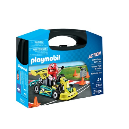 Playmobil Action Go-Kart Racer Carry Case (9322A)