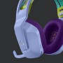 Logitech G G733 LIGHTSPEED Wireless RGB Gaming Headset Auricolare A Padiglione Giocare Lillà (981-000890)