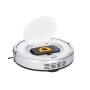 MEDION MD 19100 aspirapolvere robot 0,3 L Senza sacchetto Argento, Bianco (50065539)