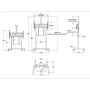 Multibrackets 0020 Supporto per display espositivi 2,54 m (100") Nero (MB0020)