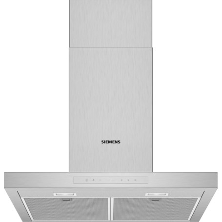 Siemens iQ500 LC67BCP50 cappa aspirante Cappa aspirante a parete Acciaio inossidabile 640 m³/h A (LC67BCP50)