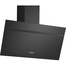 SIEMENS LC85KDK60 - CAPPA INCLINATA iQ100 VETRO NERO 80 CM 