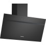 SIEMENS LC85KDK60 - CAPPA INCLINATA iQ100 VETRO NERO 80 CM 