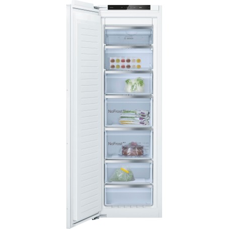 BOSCH GIN81ACE0 - CONGELATORE SERIE 6, CHIUSURA SOFT, NO FROST, NICCHIA 178 CM