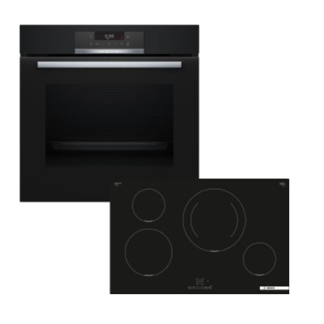 BOSCH HBD274FB85 - SET FORNO DA INCASSO, COMPOSTO DA: HBA172BB0 + PIE811BB5E 