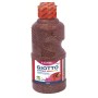 FILA Flacone 250 Ml Tempera Glitterata Colore Marrone - Ideale Per Lavoretti Natalizi (531207)