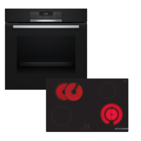 BOSCH HBD271FB85 - SET FORNO DA INCASSO, COMPOSTO DA: HBA172BB0 + PKN811BA2E 
