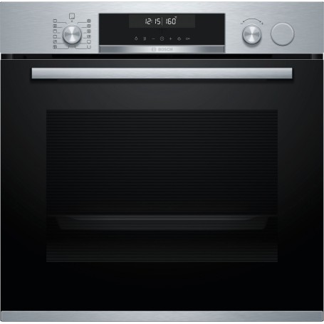 BOSCH HRG5180S0 - FORNO SERIE 6, NERO/ACCIAIO INOSSIDABILE, SHOCK VAPORE, 60 CM 