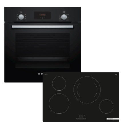 BOSCH HBD234FB85 - SET FORNO DA INCASSO, COMPOSTO DA: HBF133BA0 + PIE811BB5E 