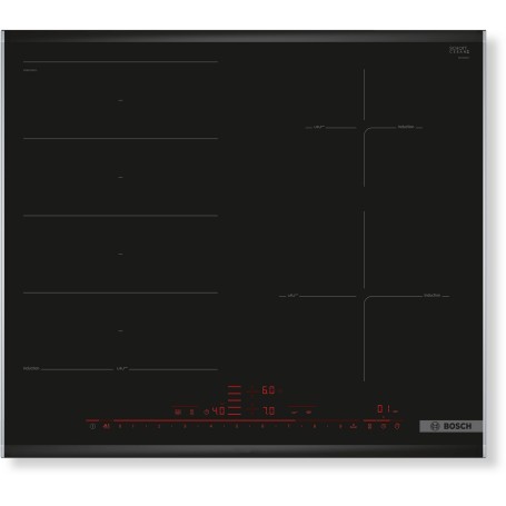 BOSCH PXE675DC1E - PIANO COTTURA A INDUZIONE SERIE 8, FRAME, FLEXZONE, 60 CM