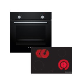 BOSCH HBD211FB85 - SET FORNO DA INCASSO, COMPOSTO DA: HBF010BA0 + PKN811BA2E 