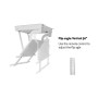 Multibrackets 9592 Supporto TV a parete 2,54 m (100") Bianco (MB9592)