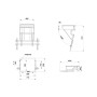 Multibrackets 9592 Supporto TV a parete 2,54 m (100") Bianco (MB9592)