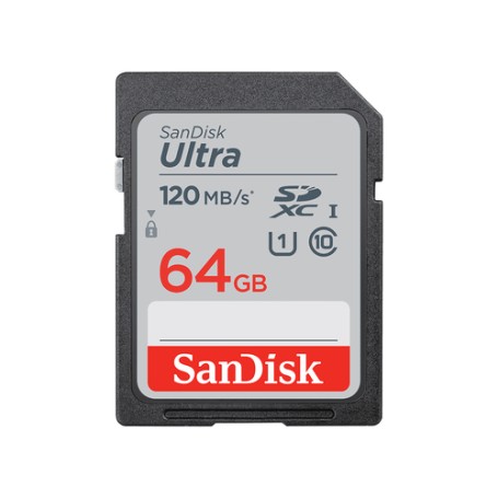 SanDisk Ultra 64 GB SDXC UHS-I Classe 10 (SDSDUNR-064G-GN3IN)