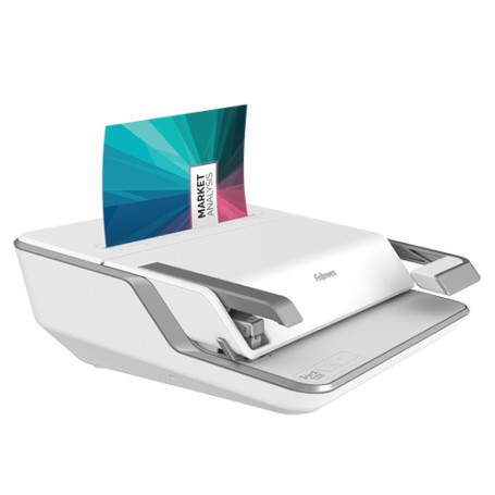 Fellowes lowes Lyra 3 in 1 Binding Centre DD 300 fogli Grigio, Bianco (5603101)
