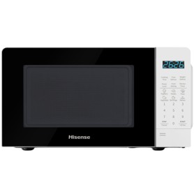 Hisense H20MOWS3G forno a microonde Superficie piana Microonde combinato 20 L 700 W Nero, Bianco (H20MOWS3G)