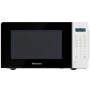 Hisense H20MOWS3G forno a microonde Superficie piana Microonde combinato 20 L 700 W Nero, Bianco (H20MOWS3G)