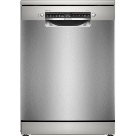 BOSCH SMS4EMI24E - LAVASTOVIGLIE SERIE 4 A CENTRALE, INOX SILVER, CASSETTO, WIFI, 60 CM 