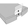 HAN IMPULS A4/C4 Plastica, Polistirolo Blu, Grigio (1012-14)