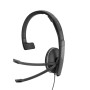 EPOS | SENNHEISER ADAPT 135 USB-C Auricolare Cablato A Padiglione Musica e Chiamate USB tipo-C Nero (SC 135 USB-C)