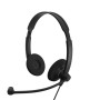 EPOS | SENNHEISER IMPACT SC 60 Auricolare Cablato A Padiglione Musica e Chiamate Nero, Argento (1000668)