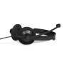 EPOS | SENNHEISER IMPACT SC 60 Auricolare Cablato A Padiglione Musica e Chiamate Nero, Argento (1000668)