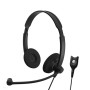 EPOS | SENNHEISER IMPACT SC 60 Auricolare Cablato A Padiglione Musica e Chiamate Nero, Argento (1000668)