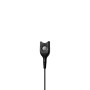 EPOS | SENNHEISER IMPACT SC 60 Auricolare Cablato A Padiglione Musica e Chiamate Nero, Argento (1000668)