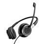 EPOS | SENNHEISER IMPACT SC 668 Auricolare Cablato A Padiglione Musica e Chiamate Nero, Argento (SC 668)