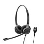 EPOS | SENNHEISER IMPACT SC 668 Auricolare Cablato A Padiglione Musica e Chiamate Nero, Argento (SC 668)