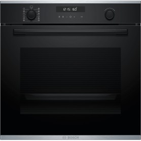 BOSCH HBT278BB0 - FORNO SERIE 6, NERO/ACCIAIO INOSSIDABILE, PIROLISI, 60 CM