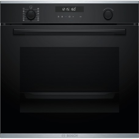 BOSCH HBT278BB0 - FORNO SERIE 6, NERO/ACCIAIO INOSSIDABILE, PIROLISI, 60 CM