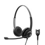 EPOS | SENNHEISER IMPACT SC 260 Auricolare Cablato A Padiglione Ufficio Nero (SC 260)