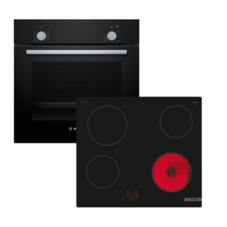 BOSCH HBD211FB65 - SET FORNO DA INCASSO, COMPOSTO DA: HBF010BA0 + PKE61RAA2E 