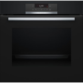 BOSCH HBA172BB0 - FORNO SERIE 2, NERO/ACCIAIO INOSSIDABILE, PIROLISI, 60 CM 