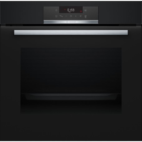 BOSCH HBA172BB0 - FORNO SERIE 2, NERO/ACCIAIO INOSSIDABILE, PIROLISI, 60 CM 