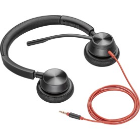 POLY Blackwire 3325T Auricolare Cablato A Padiglione Ufficio Nero (216899-01)