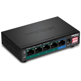 Trendnet TPE-TG51G switch di rete Gigabit Ethernet (10/100/1000) Supporto Power over Ethernet (PoE) Nero (TPE-TG51G)
