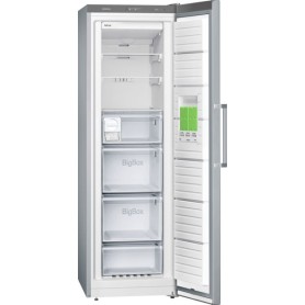 Siemens GS36NGIEV - classe extra - congelatore a libera installazione, 186 x 60 cm, acciaio inox antimpronta