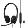 EPOS | SENNHEISER ADAPT 160T USB-C II Cuffia Padiglione auricolare USB tipo-C Nero (1000905)