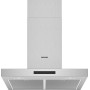 Siemens iQ300 LC66BBM50 cappa aspirante Cappa aspirante a parete Acciaio inossidabile 580 m³/h A (LC66BBM50)