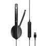 EPOS | SENNHEISER ADAPT 160 ANC USB Cuffia Padiglione auricolare USB tipo A Nero (1000218)