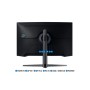 Samsung C32G75TQSR 80 cm (31.5") 2560 x 1440 Pixel QLED Nero (LC32G75TQSRXEN)