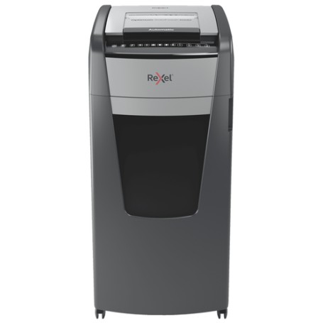Rexel AutoFeed+ 600M distruggi documenti Taglio a frammenti 55 dB 23 cm Nero, Grigio (2020600MEU)