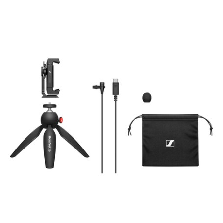 Sennheiser XS Lav USB-C Mobile Kit Nero Microfono a clip (509259)