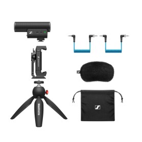Sennheiser MKE 400 Mobile Kit Nero Microfono per smartphone (509257)